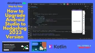 Android Studio upgrade to hedgehog version 2023.1.1 - Kotlin & Jetpack Compose