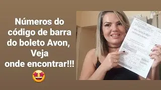 Números do código de barra do boleto Avon, veja onde encontrar!!!