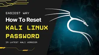 How to Reset Forgotten Password on Kali Linux in Few Steps #kalilinux #kalilinuxtutorial