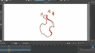 2d Fire Effect Animation. Krita