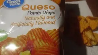 Great Value Queso Potato Chips