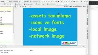 Flutter Dersleri 4 , Flutter ile Resim Görüntüleme (local,network)