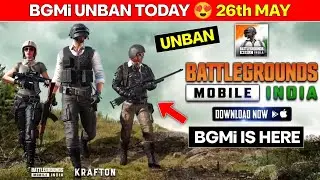 BGMI UNBAN 😍 Server Open Today | Bgmi 2.6 Update Download | Bgmi Release Date