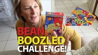 Our Cool French Mom Takes Bean Boozled Challenge (Jelly Belly Jelly Beans FUN GAME)
