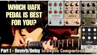 Ultimate UAfx Comparison - Part I - Reverb/Delay (DelVerb/Galaxy/Golden) Universal Audio