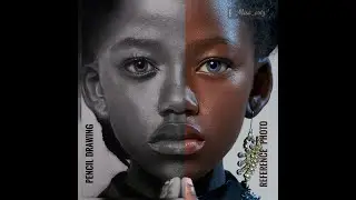 How to draw the Brown Girl Portrait| detailed Skin | timelapse tutorial for beginner