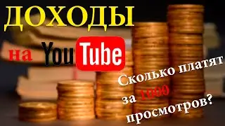 Заработок на Youtube / Мои доходы с ютуб / Сколько платят за 1000 просмотров