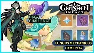 Fungus Mechanicus Event Gameplay Day 7 ‡ Genshin Impact ‡