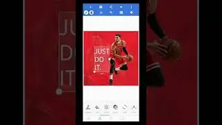 Sports Poster Design in PIXELLAB || Pixellab Tutorials