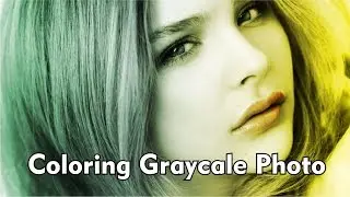 How to Coloring Grayscale photo in Coreldraw