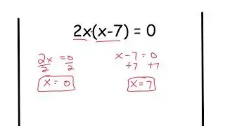 Zero Product Property and Solving by Factoring