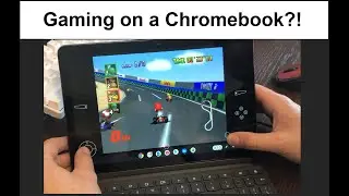 GAMING on a Chromebook Duet tablet ?!  [Android, DOS, Emulation] - Yes, it can game.. and well