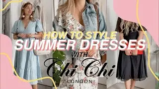 HOW TO STYLE: MIDI DRESSES FOR SPRING/SUMMER -  Chi Chi London try-on haul | Emily Louise