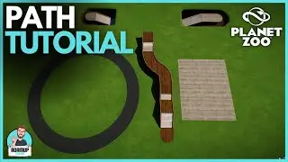 Planet Zoo Path Tutorial | Beginners Step By Step Guide and Tips |