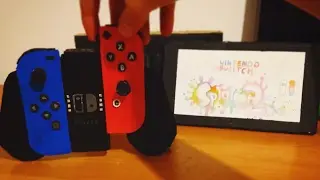 Nintendo SWITCH from CARDBOARD + Joy-Con GRIP ! [V3.0]