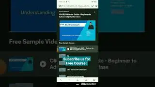 C# 10 - Ultimate Guide - Beginners to Advanced Master class for Free Course