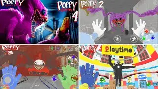 Watch All The New Jumpscares In Poppy Playtime 1-2-3-4 Mobile Full Game( Titancamhuggy,Chochos )#16