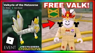 [EVENT] FREE Metaverse Champions VALKYRIE HELM *RELEASED*! | FINAL PRIZE! | Roblox