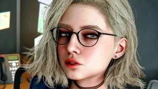 Grace Ashcroft Giantess Growth Gameplay - Resident Evil 4 Remake