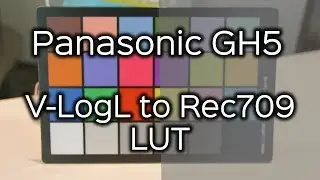 GH5 V-LogL to Rec709 LUT - How To Apply in Premiere