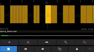 (BLACK MIDI) Sparta Remix - 154k on Midi Voyager