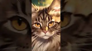 Cute Realistic Cat Art #midjourney #cute #cuteanimals