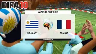 2010 FIFA World Cup South Africa (FIFA 10) - Uruguay vs France - Gameplay PS3 HD [RPCS3]