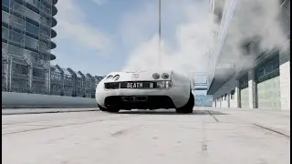revving a bugatti veyron until it driven't