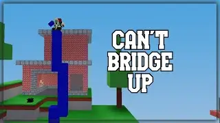 Crocowolf Can't Bridge Straight Up | Roblox Bedwars
