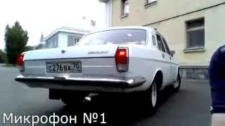 Звук 402 двигателя с выхлопной системой Flowmaster 50 Series