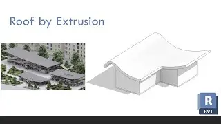 Roof by Extrusion in Revit