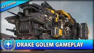 WIR MINERN & TESTEN DIE NEUE DRAKE GOLEM ⭐ STAR CITIZEN ALPHA PTU 4.1