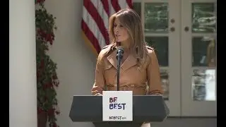 Melania Trump Speaks On Cyberbullying Of Children