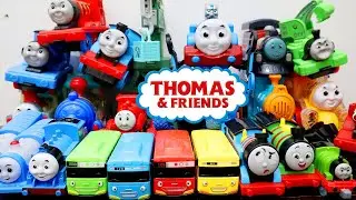 Merakit Mainan Kereta Api Thomas and Friends, Tayo Si Bus Kecil , Unboxing Mainan Kereta Api ASMR 45