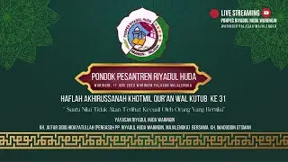 LIVE HAFLAH AKHIRUSSANAH & KHOTMIL QUR'AN PONPES RIYADUL HUDA | WARINGIN PALASAH MAJALENGKA