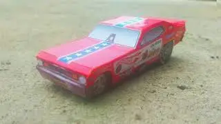 Hot Wheels Papercraft | Model Tom McEwen The Mongoose Plymouth Duster