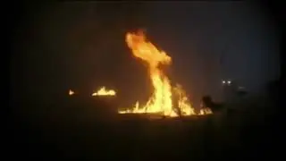 Каскадерская работа. Сжигаю огнеметом FmW 35 своего друга Назара Майбороду. фільм Охота на Вервольфа
