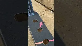 rip tape special #asmr #shopecx #griptape #customscooter