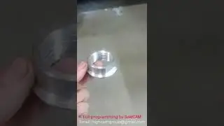 Making a Part by SolidCAM