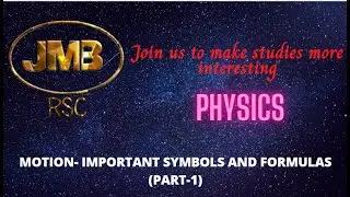 CBSE class 9th physics chapter motion/important symbols and formulas/ICSE physics 9th class motion