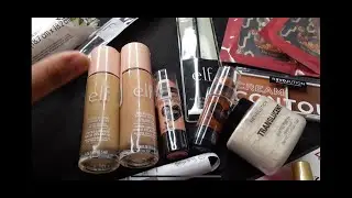 Make up Haul | affordable makeup products | Ioni Lashes | Elf halo Glow Liquid Filter foundation