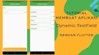 Tutorial Membuat Aplikasi Dynamic TextField dengan Flutter