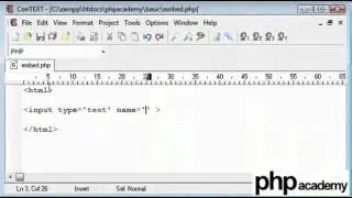 How to Embed PHP Code inside HTML Code [English]
