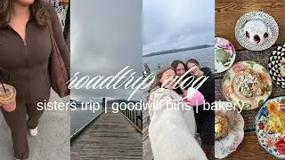 roadtrip vlog | trip with sisters, goodwill bins and more