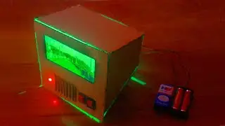 How to make a LED TV with cardboard - Making Cardboard TV -TV Making