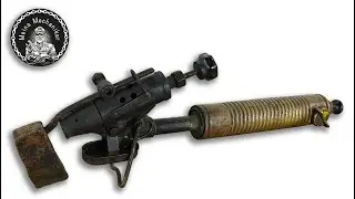 1940s Antique Blowtorch Restoration - Soldering Iron  Restoration
