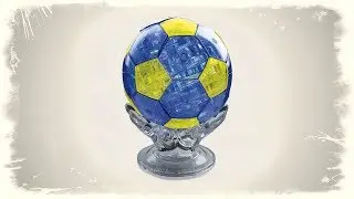 Крутой 3D пазл! СОБИРАЕМ Футбольный мяч с подсветкой 3D puzzle Football toy