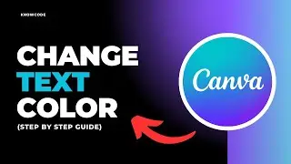 How to change the color of text in Canva - Full Guide