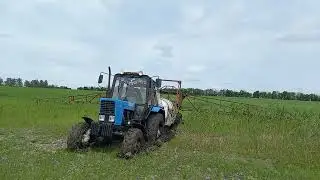 Опрыскивание озимой пшеницы