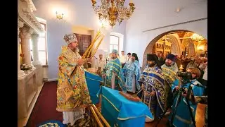 Божественная литургия в праздник Владимирской иконы Божией Матери в храме с. Анат-Киняры 8.09.2023.